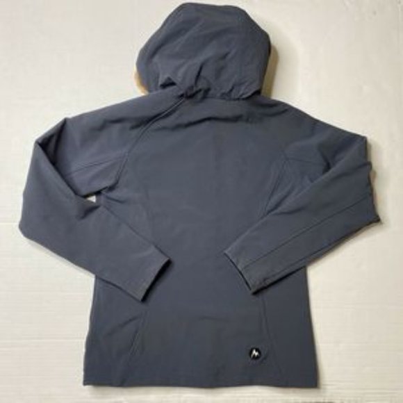 Marmot Davos Soft Shell Jacket Faux Fur Trim Hood - Picture 4 of 6
